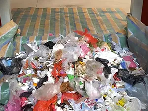 Двухвальный разрыватель мешков