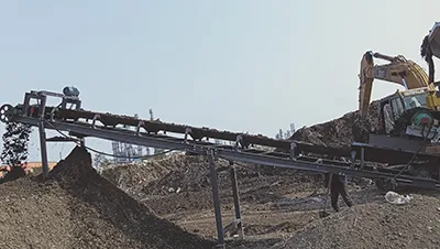 Линия по переработке полигонных отходов для заказчика из Китая (80 т/ч)