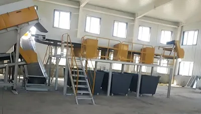 Конвейер для ручной сортировки