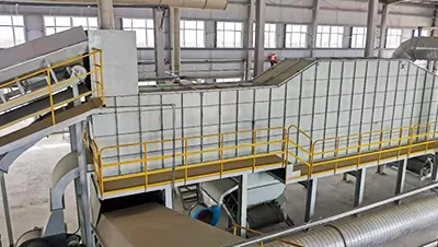 Воздушный сепаратор для разделения на три фракции