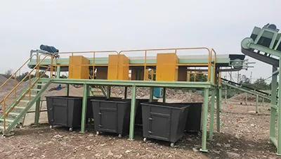 Конвейер для ручной сортировки