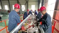 Конвейеры для ручной сортировки отходов