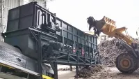 Система сортировки накопленных полигонных отходов