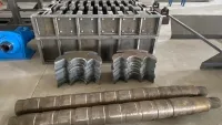 Стационарный предварительный шредер с двумя валами для отходов